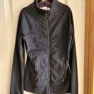Purple Pixies Black Active Jacket Child Small